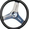 MaxPower 10" Go Kart Steering Wheel Replacement Black Plastic-0