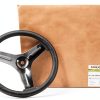 MaxPower 10" Go Kart Steering Wheel Replacement Black Plastic-1