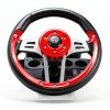 10L0L Carbon Fiber Red Steering Wheel 12.5in Universal Fit-2