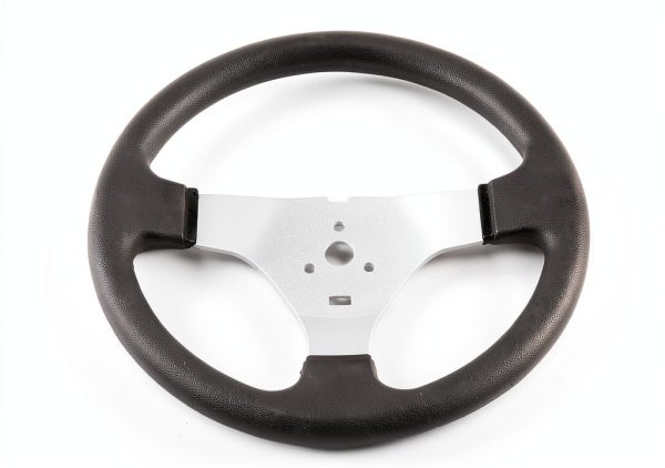 Asecupdat 300mm Steering Wheel Kit Black Fit for ATV & Go Kart-1