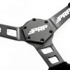 PRP Deep Dish Steering Wheel (Suede, Black, Grip)-1