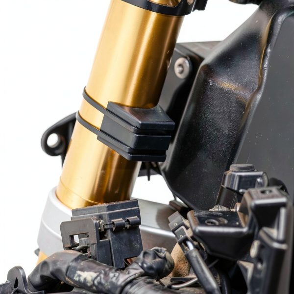 MOTO4U Rubber Steering Wheel Shock Absorber for R Nine T R 9T-5