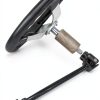 Asecupdat 300mm Steering Wheel Kit Black Fit for ATV & Go Kart-6