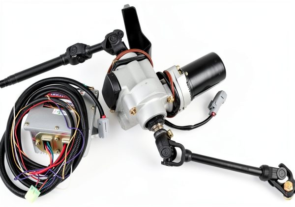 TUSK Electric Power Steering Wheel Kit 220W EPS Bolt Complete Hardware-0