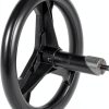 AlveyTech Steering Wheel for Razor Crazy Cart Black 8" Metal Plastic-1